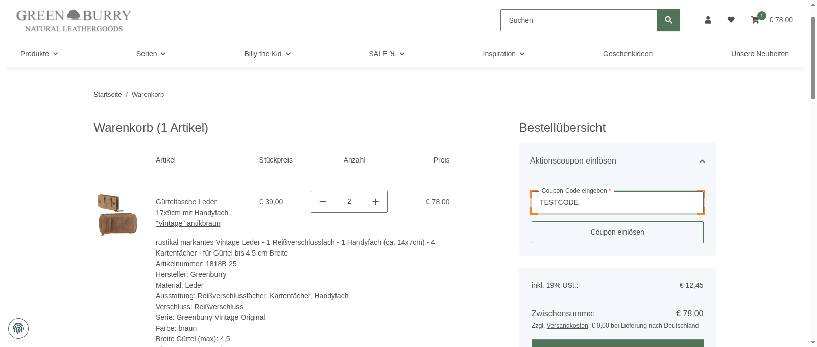 Greenburry Screenshot