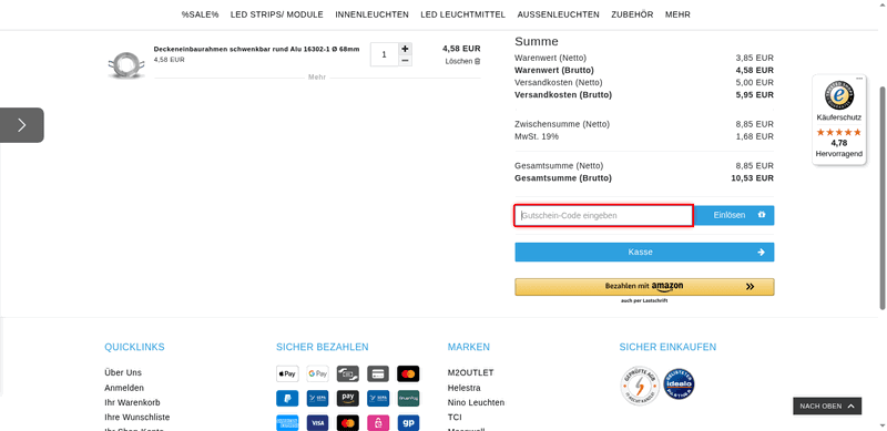 LEDTECH-SHOP Screenshot