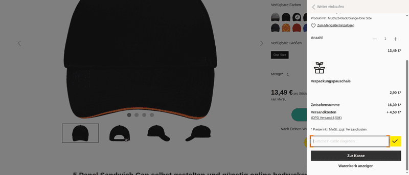 Cap Selbst Gestalten Screenshot