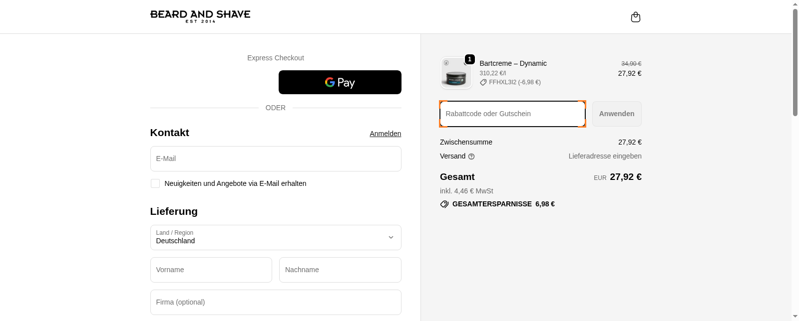 Beard and Shave Screenshot