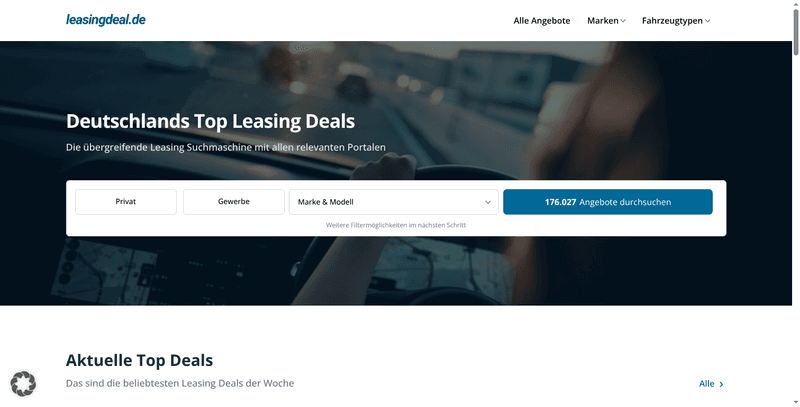 leasingdeal.de Screenshot