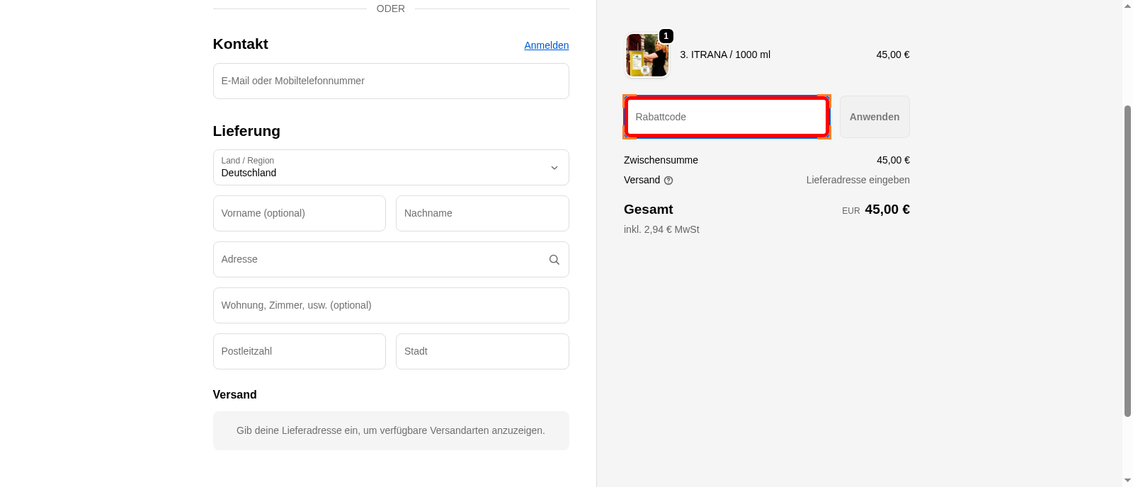 Hey Compa Screenshot