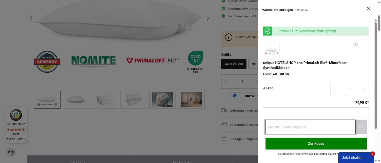 Hotelshop.one Screenshot