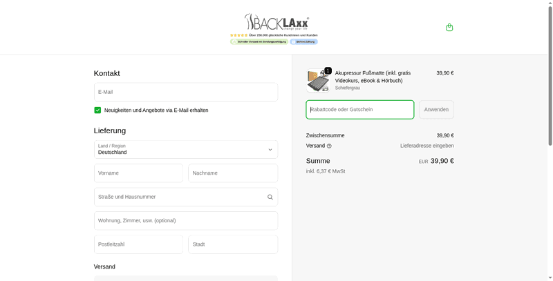 BACKLAxx International Screenshot