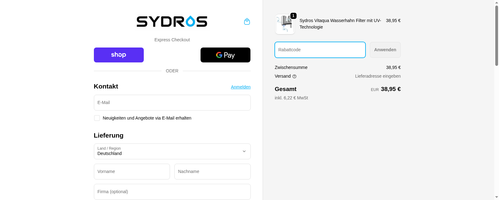 Sydros Screenshot