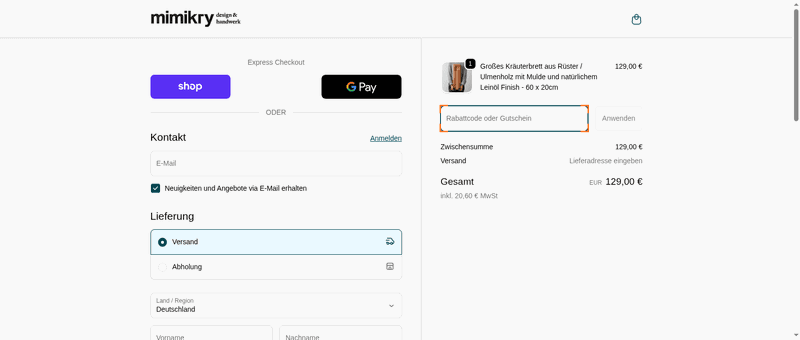 Mimikry Screenshot