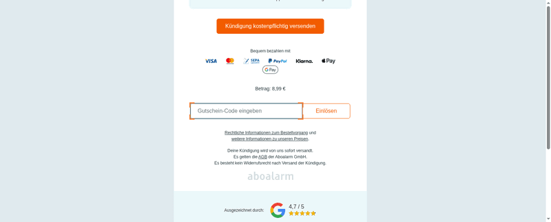 aboalarm Screenshot