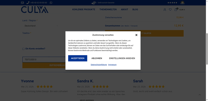 CULYA Screenshot