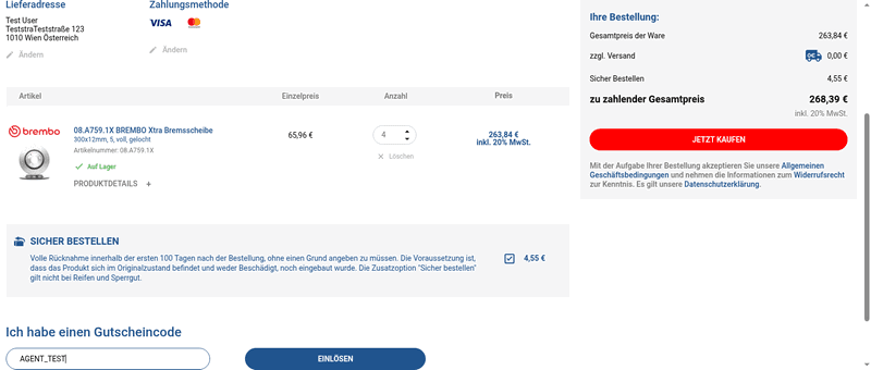 Teile-direkt AT Screenshot