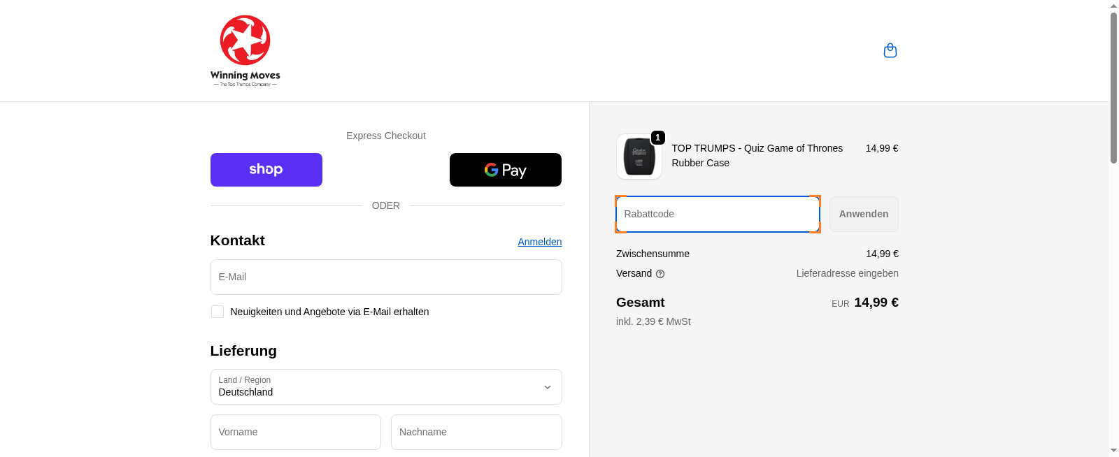 Winning Moves Screenshot