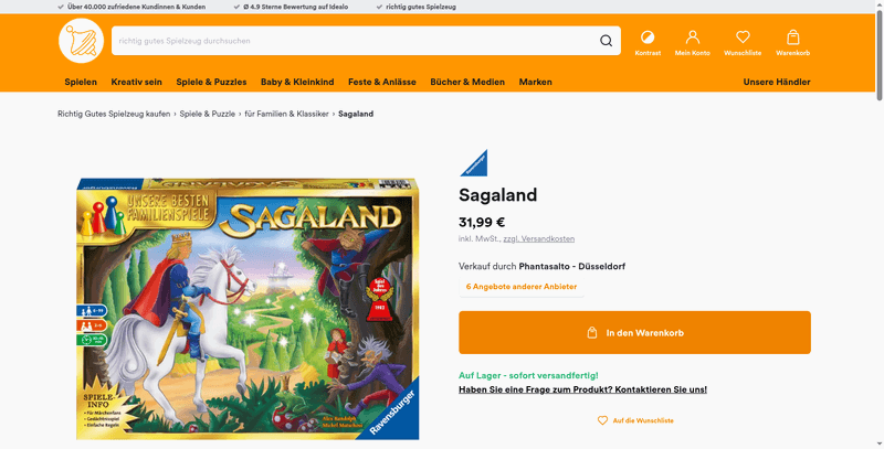 Richtig Gutes Spielzeug Screenshot