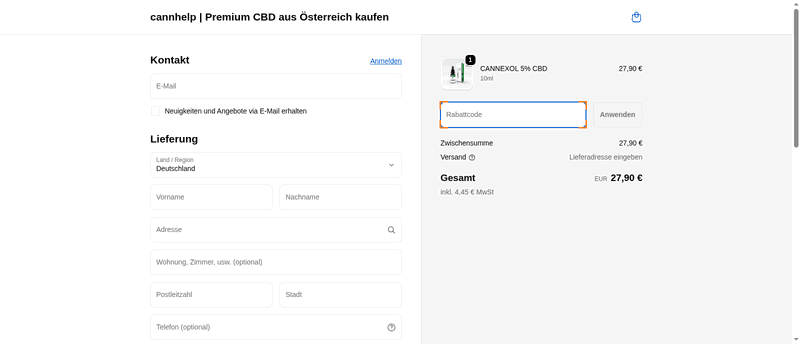 Cannhelp Screenshot