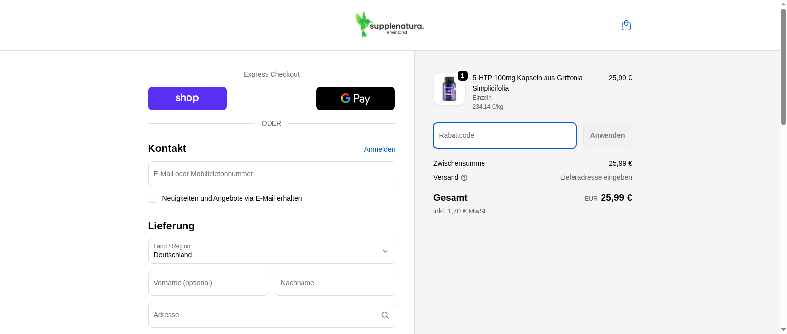 Supplenatura Screenshot