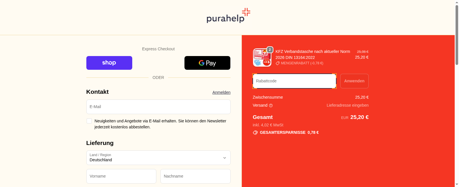 Purahelp Screenshot