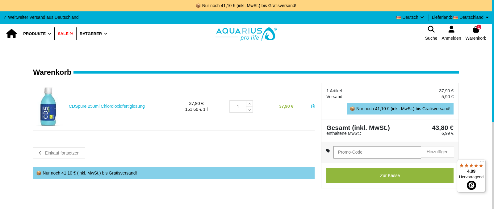 AQUARIUS pro life Screenshot