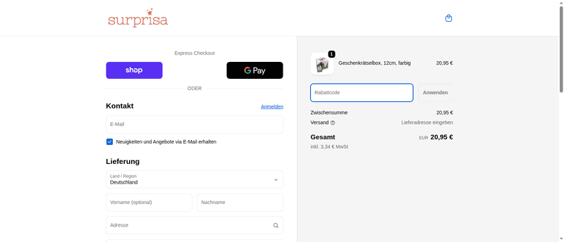 Surprisa Screenshot