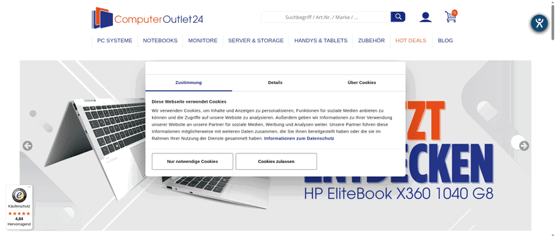 ComputerOutlet24 Screenshot