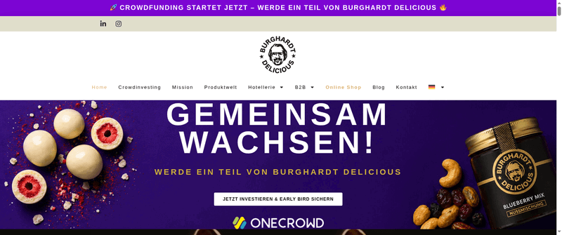 Burghardt Delicious Screenshot