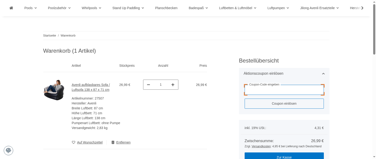 Pool-Stop Screenshot