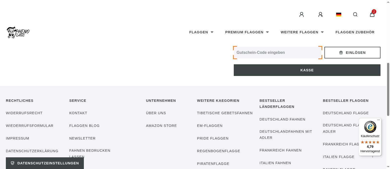 PHENO FLAGS Screenshot