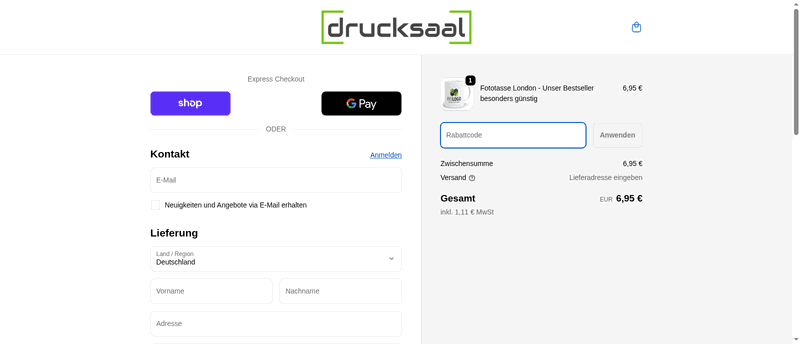 Drucksaal Screenshot
