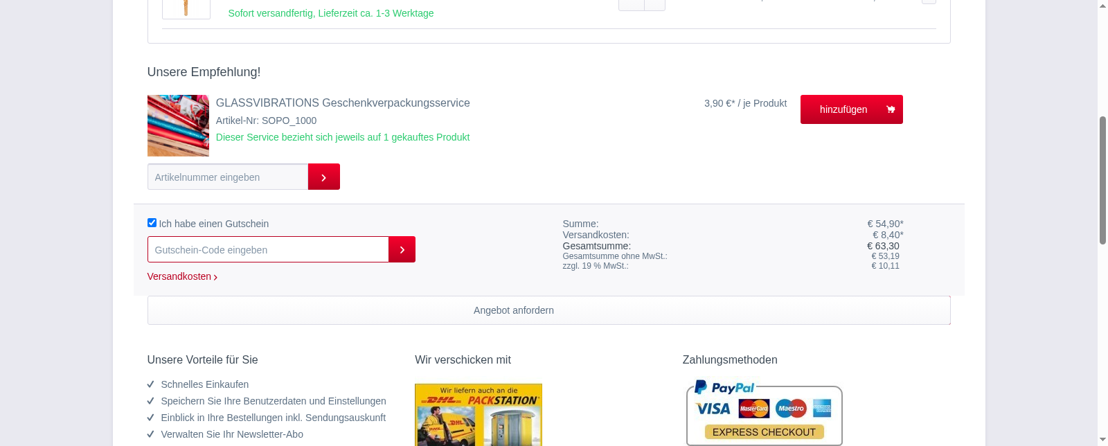 Glassvibrations Screenshot