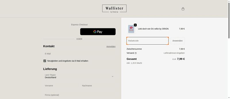 Wallister Screenshot