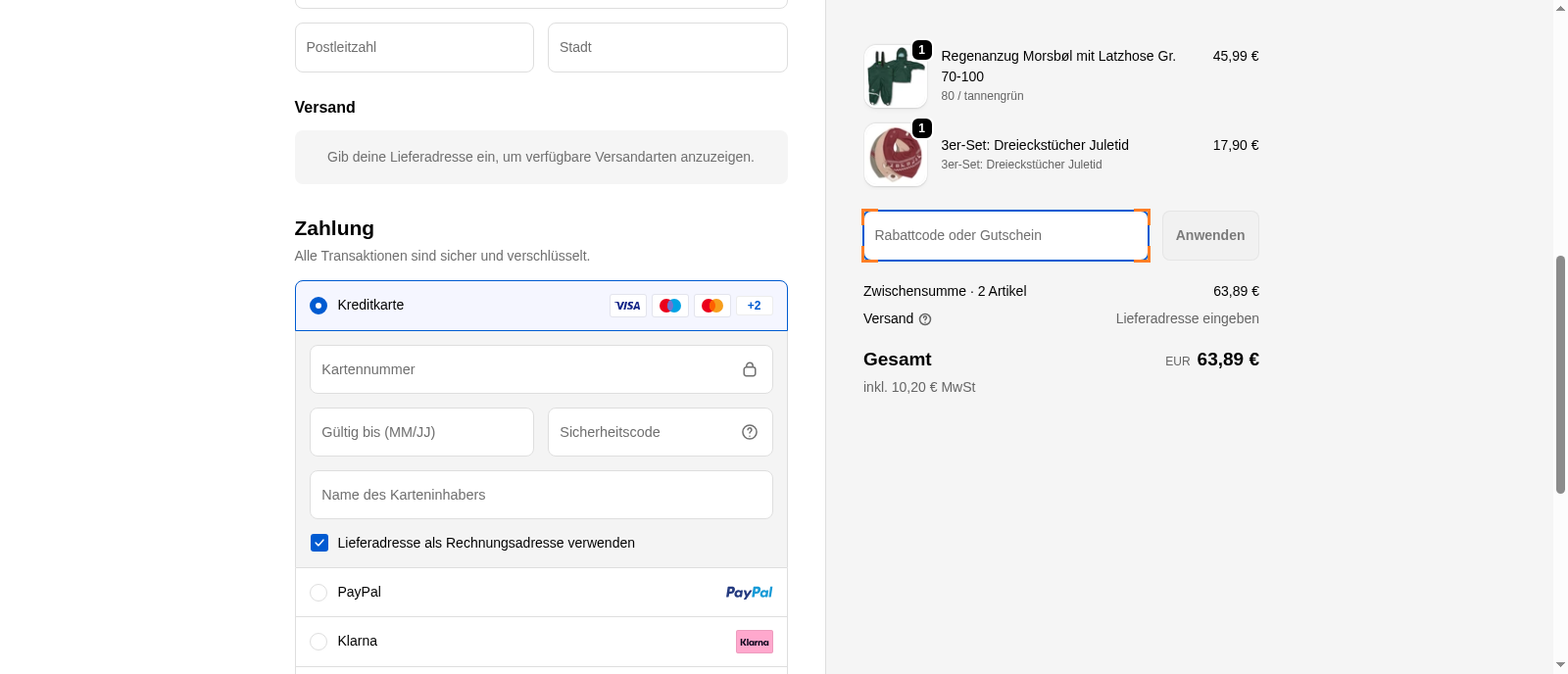 Kindermode aus Dänemark Screenshot