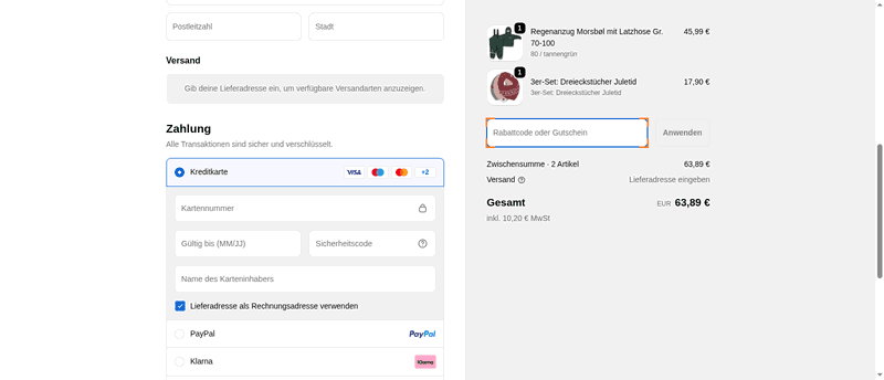 Kindermode aus Dänemark Screenshot