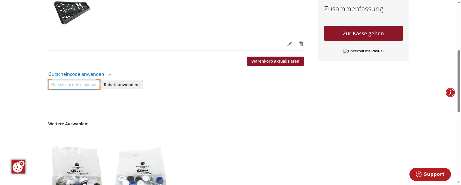 Kennzeichen.de Screenshot