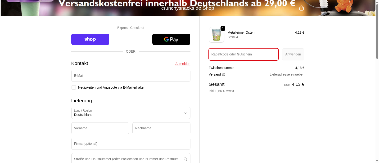 Crunchysnacks Screenshot