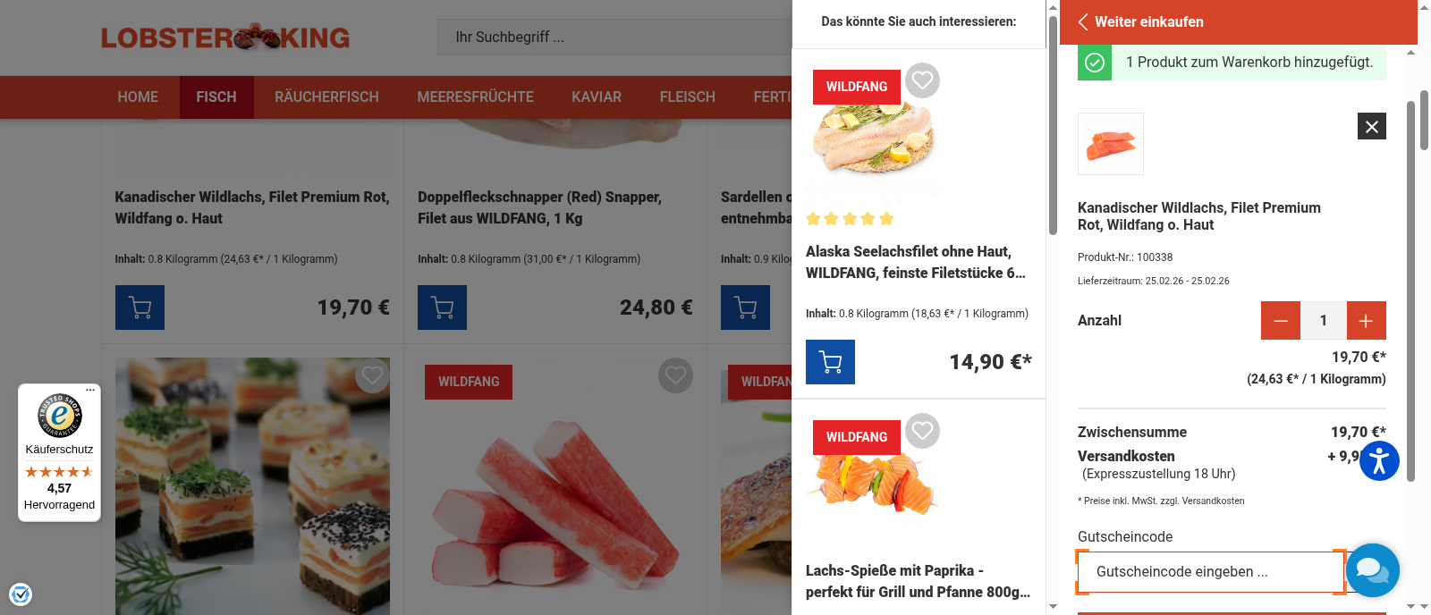 Lobsterking Screenshot