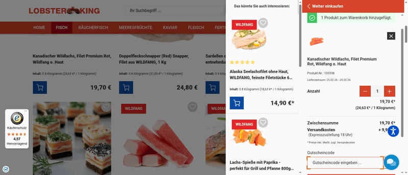 Lobsterking Screenshot