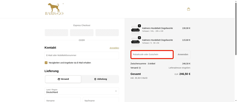 BARFeGO Screenshot