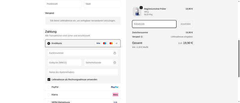 Raab Vitalfood Screenshot
