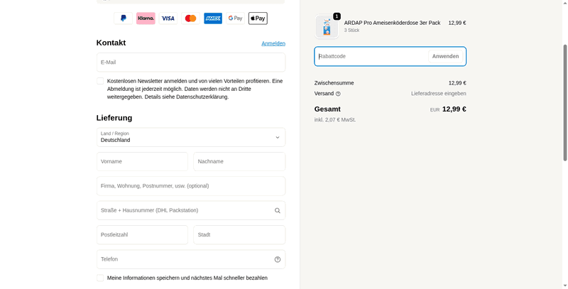 ARDAP Screenshot