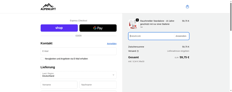 Alpenluft Screenshot