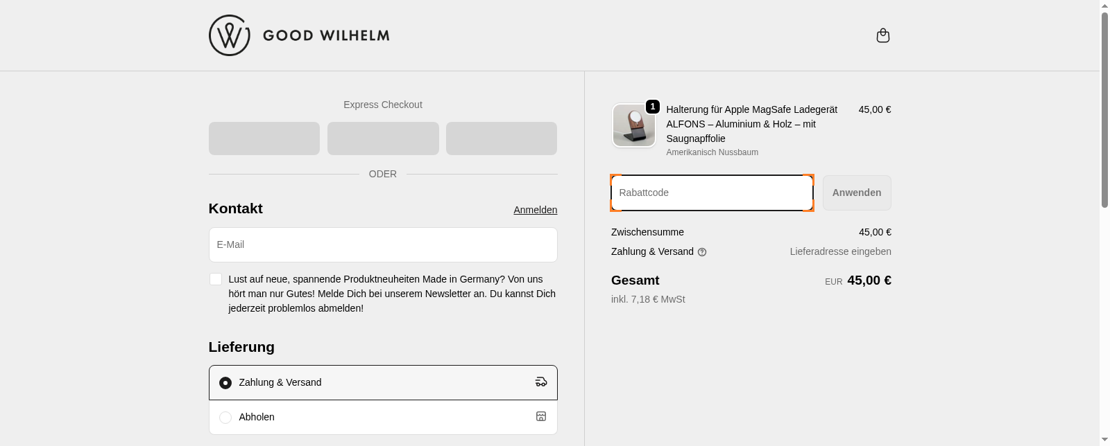 Good Wilhelm Screenshot