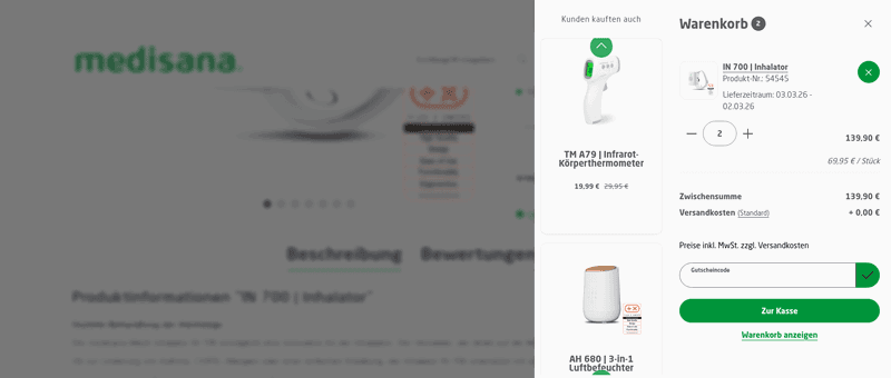 Medisana Screenshot