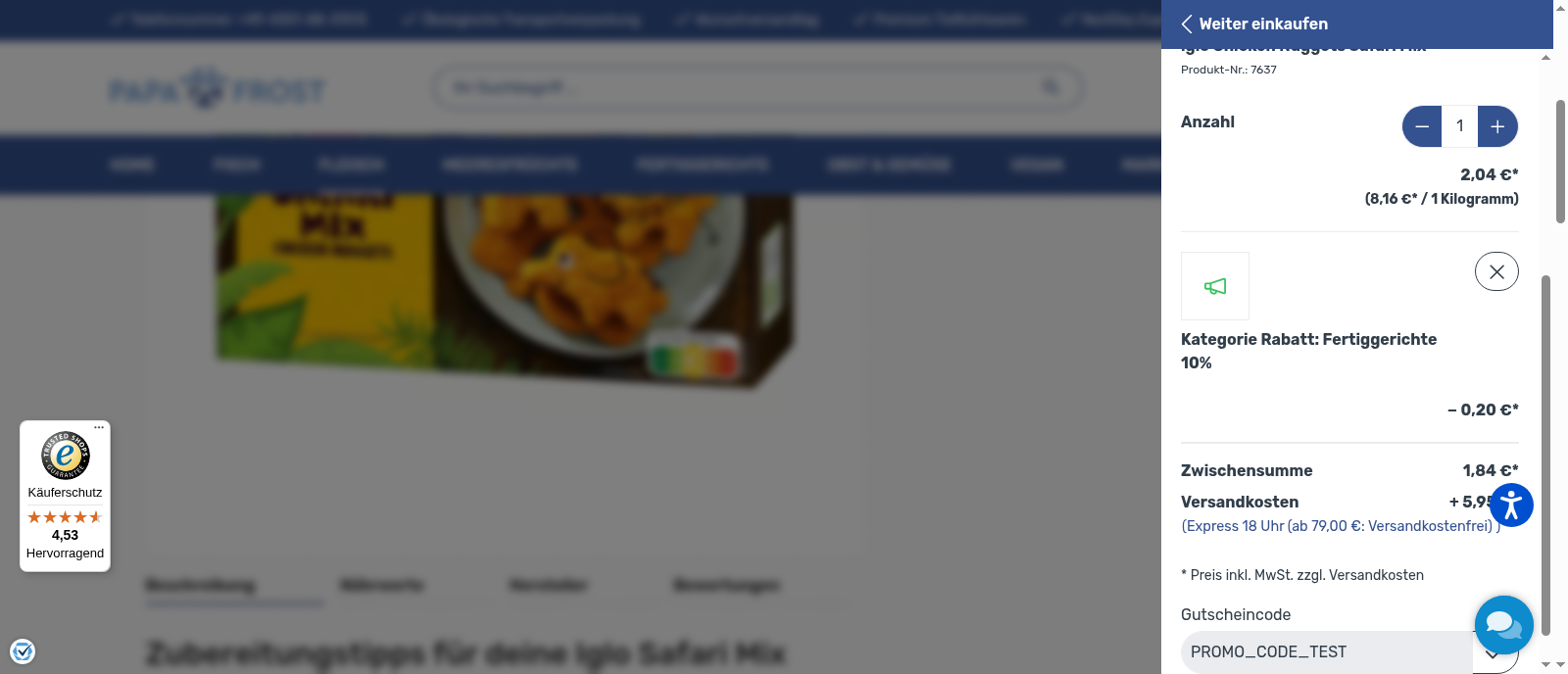 PapaFrost Screenshot