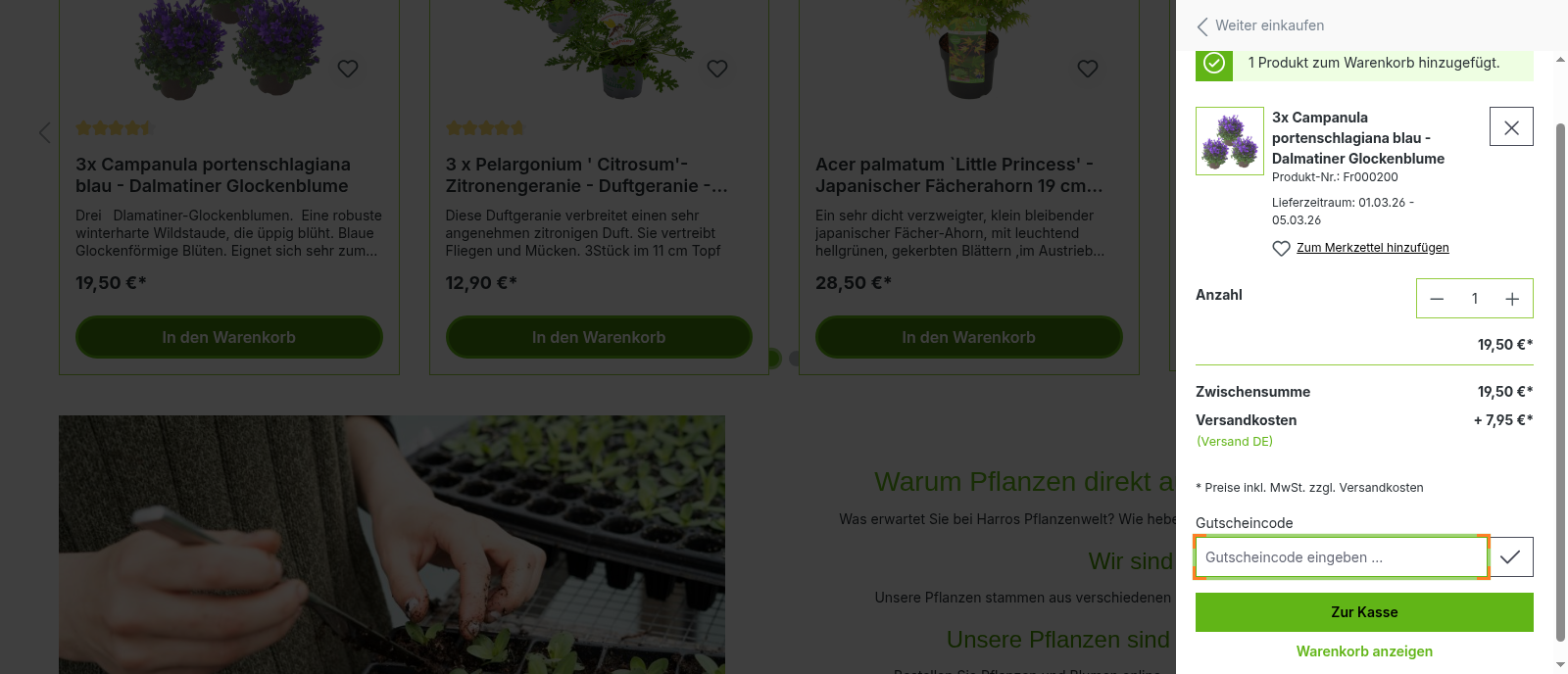 Harros Pflanzenwelt Screenshot