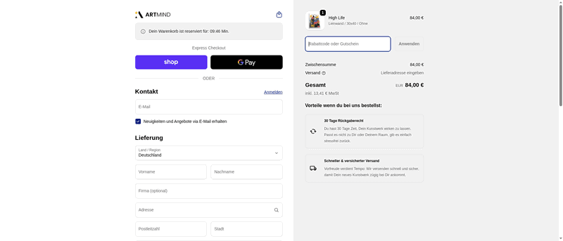 ArtMind Screenshot