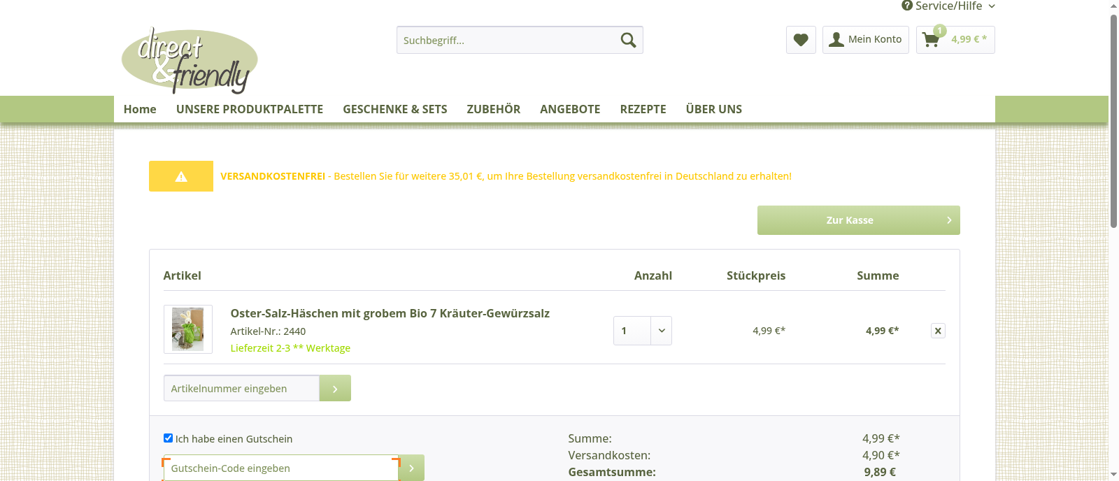 direct&friendly Screenshot