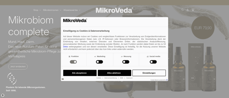 MikroVeda Screenshot