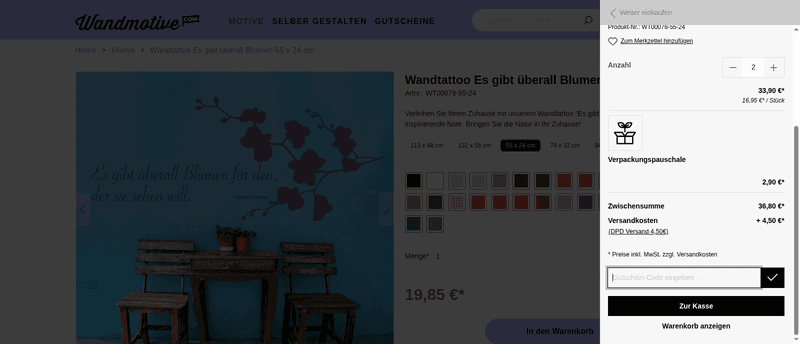 Wandmotive Screenshot
