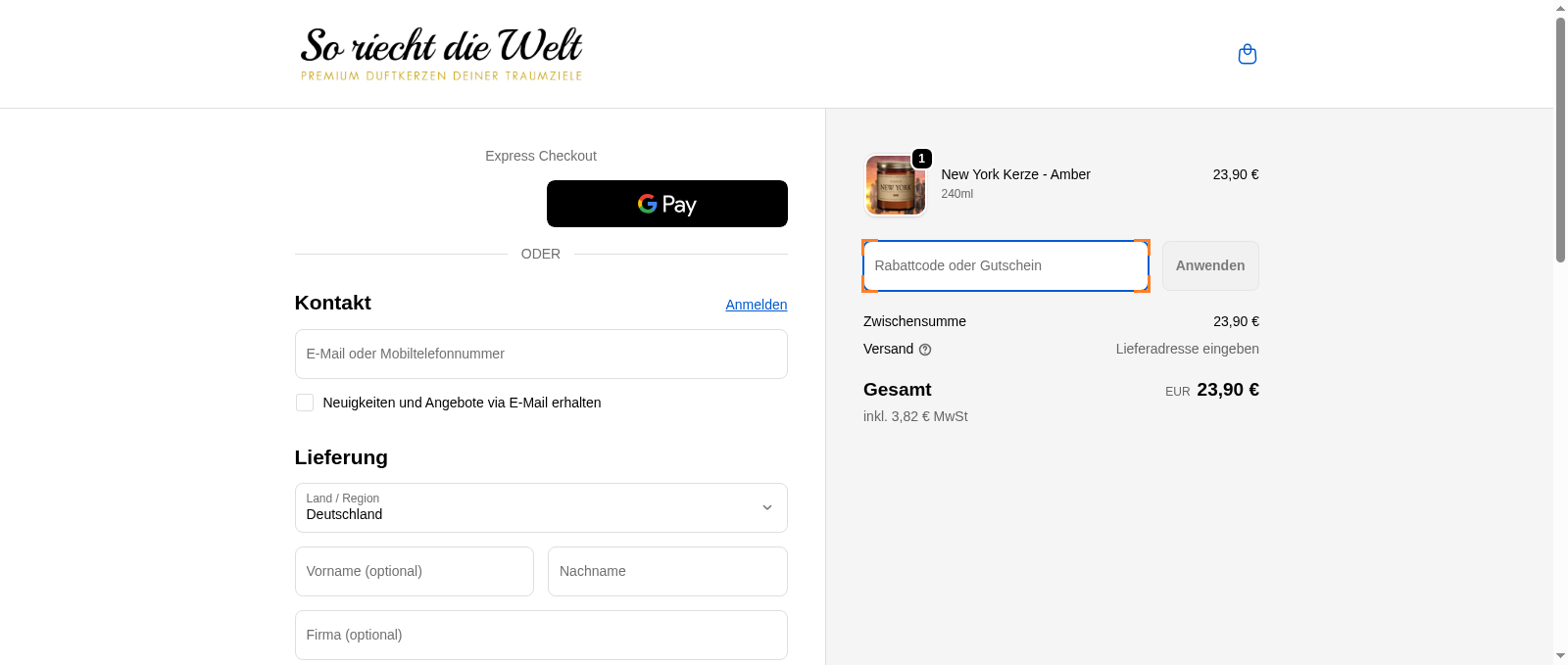 So riecht die Welt Screenshot