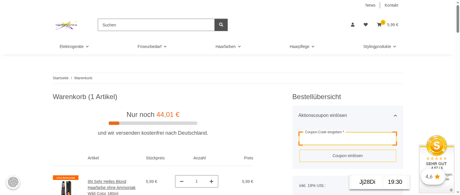 Friseur-Haarfarbe123 Screenshot