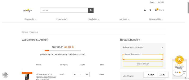 Friseur-Haarfarbe123 Screenshot