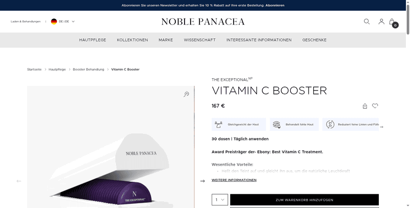 Noble Panacea Screenshot