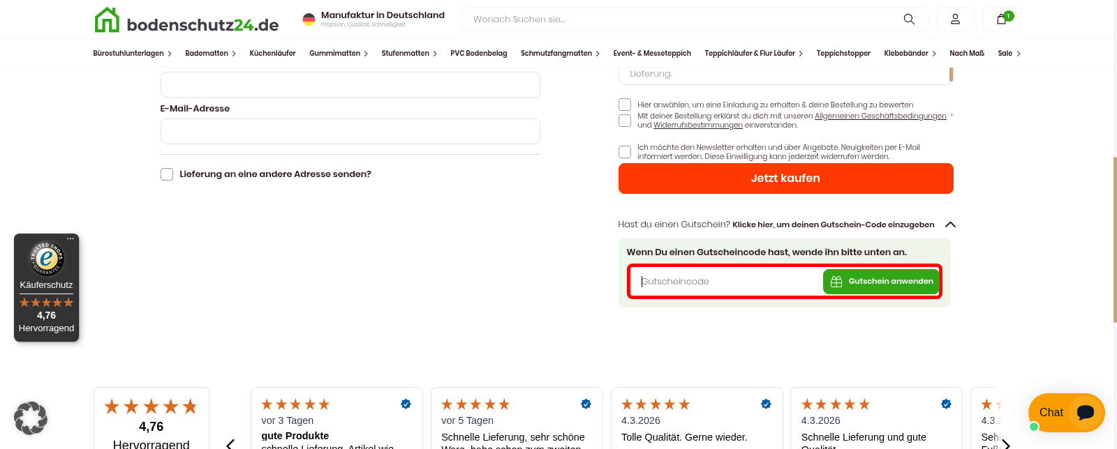 Bodenschutz24 Screenshot